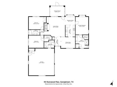 Primary bedroom at 110 Rockwood PASS - 3 bed 2 bath home