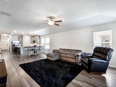 Living area at 1100 View DR - 4 bed 3 bath home