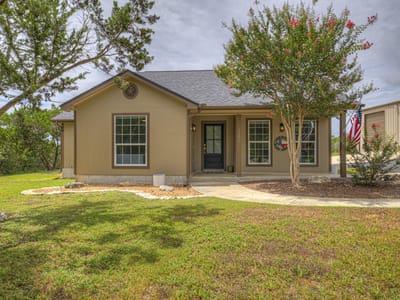 Primary bedroom at 1100 Yaupon DR - 3 bed 2 bath home