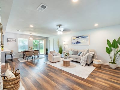 Primary bedroom at 11002 Hard Rock RD - 4 bed 2 bath home