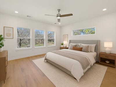 Primary bedroom at 11009 Fourth St - 3 bed 2 bath home