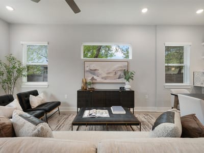 Primary bedroom at 1104 Begonia Ter Unit #2 - 2 bed 2 bath home
