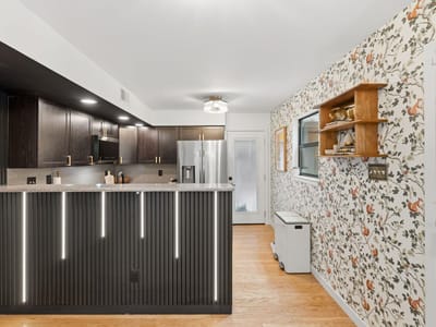 Primary bedroom at 1106 Mission Rdg Unit #B - 3 bed 2 bath home