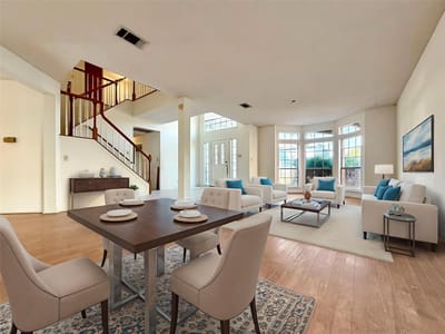 Living area at 1106 Thistle Trl - 4 bed 2 bath home
