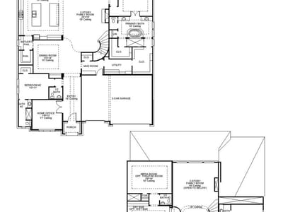 Living area at 1108 Sunset Hill Way - 5 bed 5 bath home