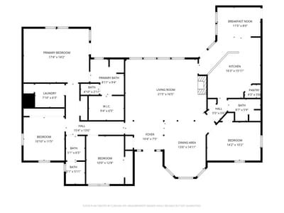Kitchen at 111 Clydesdale DR - 4 bed 3 bath home