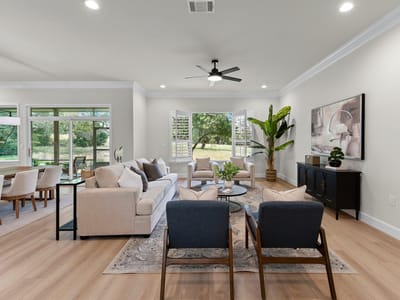 Living area at 111 Golf View DR - 3 bed 2 bath home