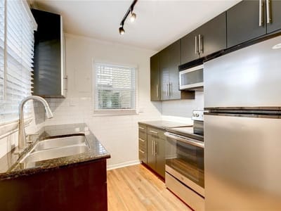 Kitchen at 1110 W 22nd ST Unit #13 - 1 bed 1 bath home
