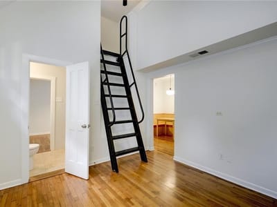 Primary bedroom at 1110 W 22nd ST Unit #13 - 1 bed 1 bath home