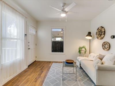 Kitchen at 1110 W 22nd St Unit #16 - 2 bed 1 bath home