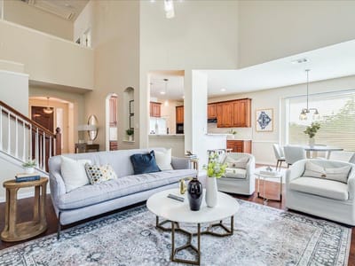 Living area at 11101 Sandstone TRL - 4 bed 3 bath home