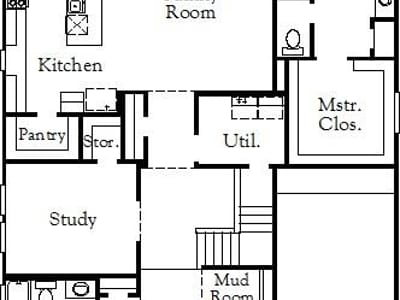 Living area at 1112 Pansy TRL - 4 bed 3 bath home