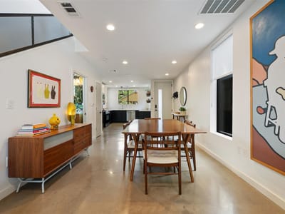 Primary bedroom at 1114 E 3rd ST Unit #1 - 3 bed 2 bath home