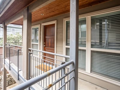Bathroom at 1115 W 10th St Unit #205 - 2 bed 2 bath home