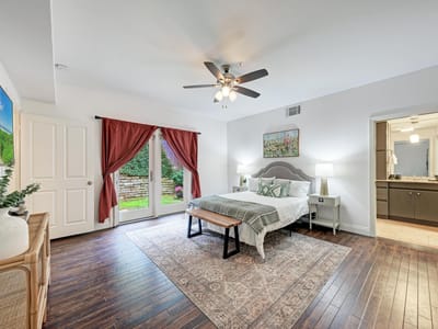 Primary bedroom at 1115 W 7th St Unit #106 - 2 bed 2 bath home