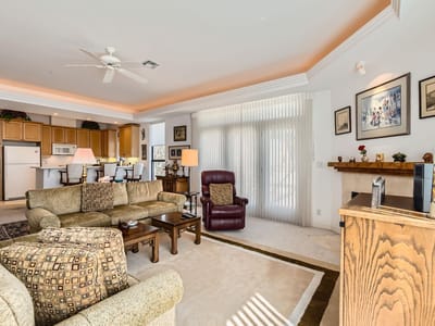 Primary bedroom at 1115 W 7th St W Unit #202 - 2 bed 2 bath home