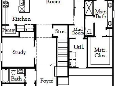 Living area at 1116 Pansy TRL - 4 bed 3 bath home