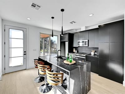 Kitchen at 1117 Lawson LN Unit #2 - 2 bed 2 bath home