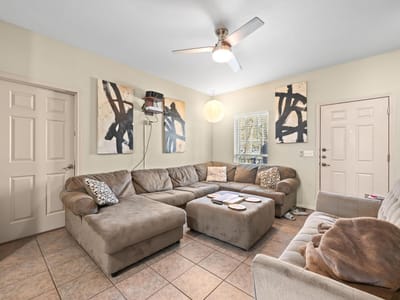 Primary bedroom at 1118 Linden St Unit #A & B - Cherico 02, Austin, TX