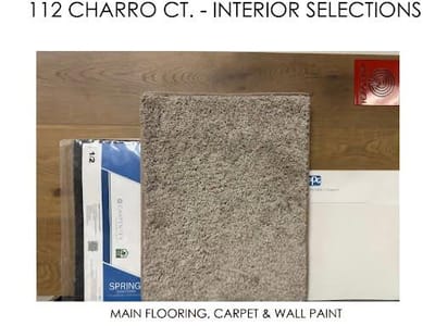 Primary bedroom at 112 Charro CT - 5 bed 5 bath home