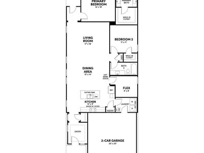 Bathroom at 112 Desert Zinnia Cv - 2 bed 2 bath home