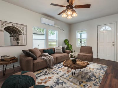 Primary bedroom at 112 Gazley ST - Smithville Townsite, Smithville, TX