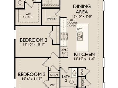 Kitchen at 112 Lions Tail Cv - 3 bed 2 bath home