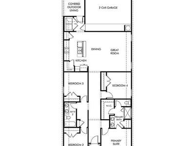 Living area at 112 Maple Hedge RD - 4 bed 2 bath home