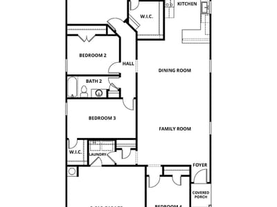 Living area at 112 Paria CT - 4 bed 2 bath home