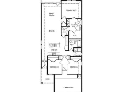Living area at 112 Rivendale ST - 3 bed 2 bath home
