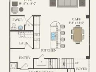 Living area at 112 Singing Dove WAY - 4 bed 3 bath home