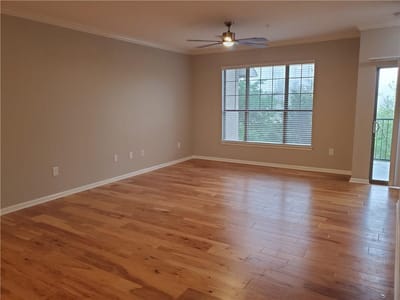Primary bedroom at 11203 Ranch Road 2222 Unit #302 - 2 bed 2 bath home