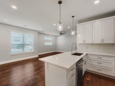 Primary bedroom at 1126 Lott Ave Unit #B - 3 bed 2 bath home