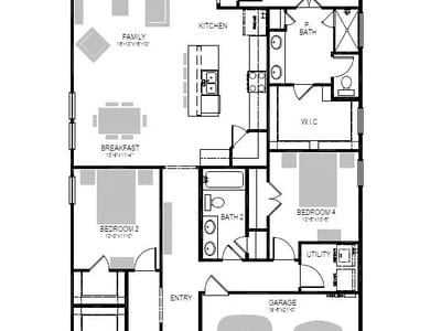 Living area at 113 Malibu - 4 bed 2 bath home