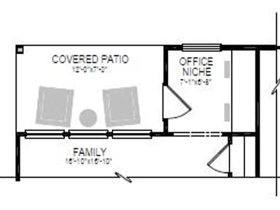Kitchen at 113 Malibu - 4 bed 2 bath home