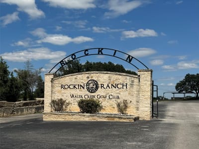 Living area at 113 N John Bird ST - Rockin J Ranch, Blanco, TX