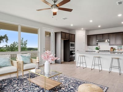 Living area at 113 Surfside ST - 3 bed 2 bath home