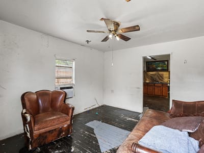 Primary bedroom at 1130 Gravel St - 2 bed 1 bath home