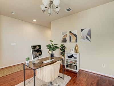 Primary bedroom at 11300 Birlandier Ct Unit #44 - 4 bed 2 bath home
