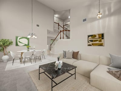 Living area at 11304 Staked Plains DR - 4 bed 2 bath home