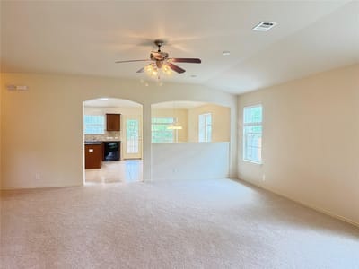 Living area at 11309 Friendship DR - 3 bed 2 bath home