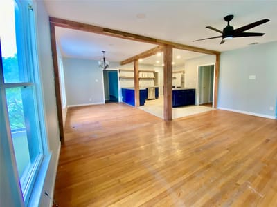 Living area at 1133 N Avenue C - 4 bed 3 bath home