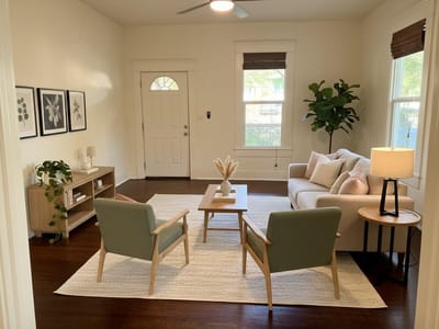 Primary bedroom at 1136 Eleanor ST - 2 bed 2 bath home