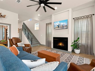 Primary bedroom at 1136 Hauptstrasse - 3 bed 2 bath home