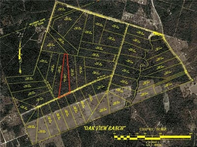 Primary bedroom at 1136 Oak View Ln Unit #LOT 34 - Oak View Ranch, Thrall, TX