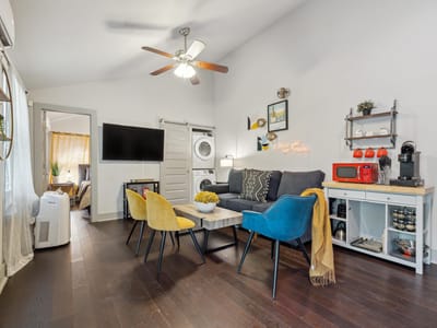 Living area at 1139 1/2 Poquito St Unit #3 - 2 bed 1 bath home