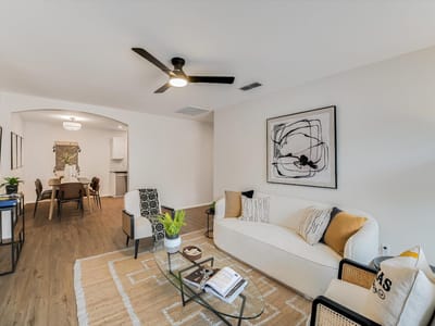 Living area at 114 Havana ST - 3 bed 2 bath home
