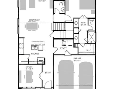 Living area at 114 Melrose ST - 4 bed 3 bath home