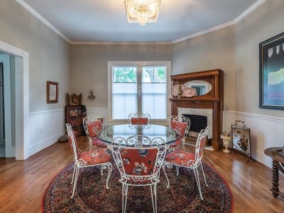 Primary bedroom at 114 N College St - 4 bed 2 bath home