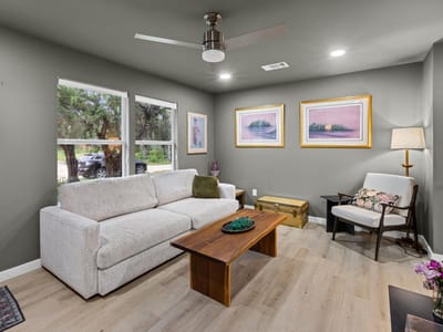 Primary bedroom at 11405 Leander St - 3 bed 2 bath home